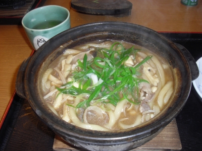 ぼたん味噌煮込みうどん.JPG